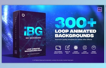 Download AtomX Ibg <span class='badge badge-warning'>300</span> Loop Backgrounds 35090369 - AE Project