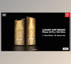 Download Luxury Mobile App Promo | Element 3D (Videohive 33825652) - AE Project