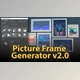 Download Gumroad – Picture Frame Generator v2.0 For 3ds Max