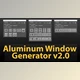 Download Gumroad – Aluminum Window Generator v2.0 for 3ds Max