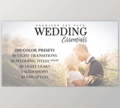 Download Wedding Essentials Pack for Premiere Pro (Videohive 28150015) - PR Project