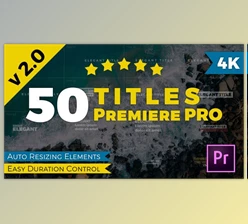 Download Titles Premiere Pro V2.0 (Videohive 24682112) - PR Project