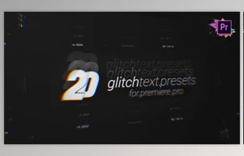 Download 20 <span class='badge badge-warning'>Glitch</span> <span class='badge badge-warning'>Text</span> <span class='badge badge-warning'>Presets</span> Pack For Premiere Pro MOGRT (Videohive 26974957)