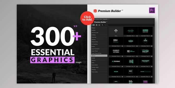 Download Motion Typography Essential Graphics Mogrt V3 (Videohive 21491714)