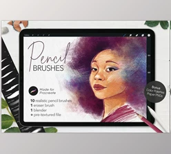Download Ultimate Pencil Brushes • Procreate CreativeMarket 5496534