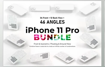 Download iPhone 11 Pro Mockup <span class='badge badge-warning'>Bundle</span> <span class='badge badge-warning'>CreativeMarket</span> 5358205