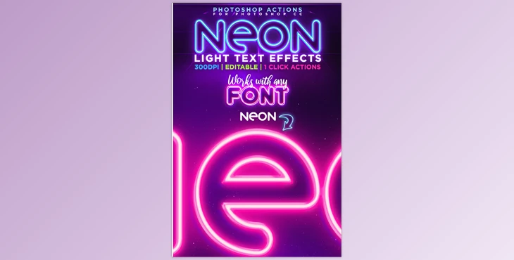 Download Neon Light Text Effect Graphicriver 26623602