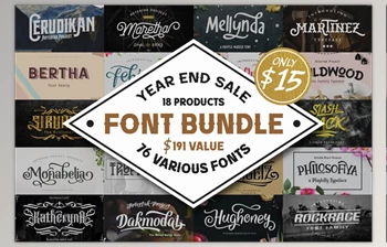 Download Fontbundles 76 Fonts in 1 <span class='badge badge-warning'>Font</span> Collection