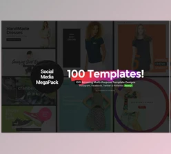Download Aibe – 100 Social Media Banners CreativeMarket-1218129