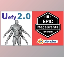 Download Uefy v2.3 Script Addon for Blender Full Version