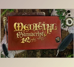 Download Medieval Manuscript Creator Kit CreativeMarket - 4674206
