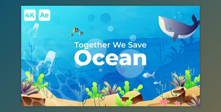Download Save The Ocean Slideshow | After Effects (VideoHive 35114476) - AE Project