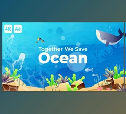 Download Save The Ocean Slideshow | After Effects (VideoHive 35114476) - AE Project