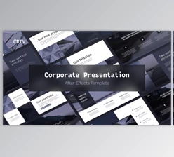 Download CRTV Clean Corporate Presentation (VideoHive 32617915) - AE Project