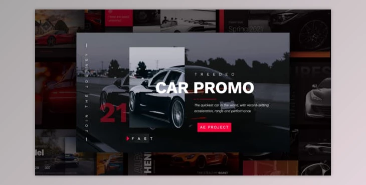 Download Sport Car Promo (VideoHive 31336136) - AE Project