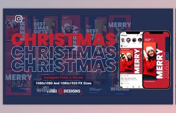 Download <span class='badge badge-warning'>Merry</span> Christmas Instagram Template B202 (VideoHive 34967623) - AE Project