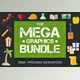 Download The Mega Graphics Bundle with 1000+ Premium Resources