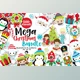Download CreativeFabrica – The Mega Christmas Bundle – 1200+ Graphics all in 1 cute bundle 939605