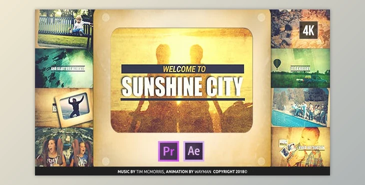 Download Vintage Slideshow | Sunshine City (Videohive 23068985)