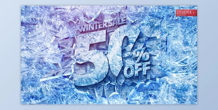 Download Winter Sale Mockup (Videohive 29582312) - AE Project