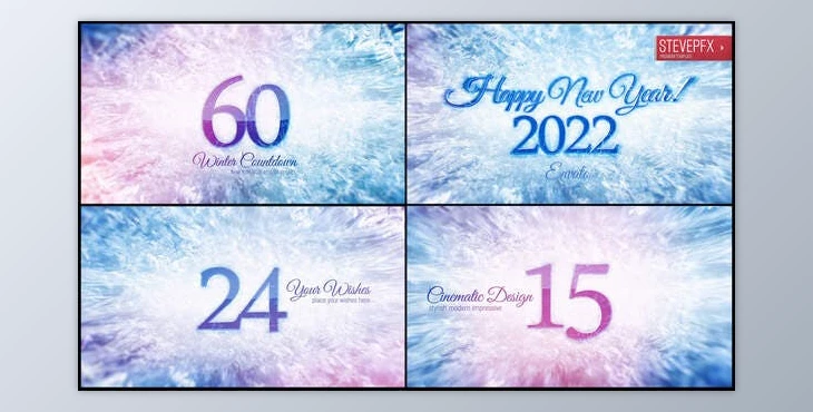 Download Snow New Year Countdown 2022 (Videohive 22701114) - AE Project