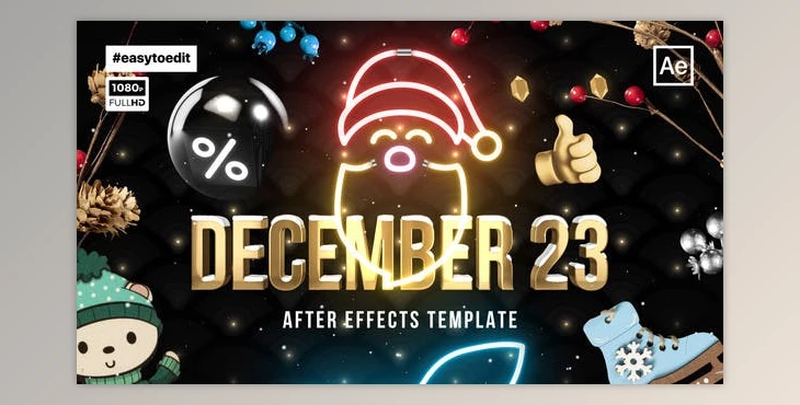 Download Christmas Winter Promo (Videohive 35116345) - AE Project