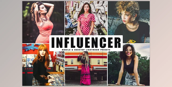 Download Influencer Lightroom Presets Pack CreativeMarket-4085774
