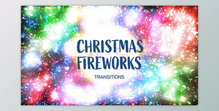 Download Christmas Fireworks Transitions (Videohive 35022098) - PR Project