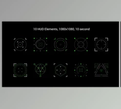 Download Videohive HUD Pack – Target 35237906