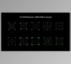 Download Download VideoHive HUD Elements Pack 35238003