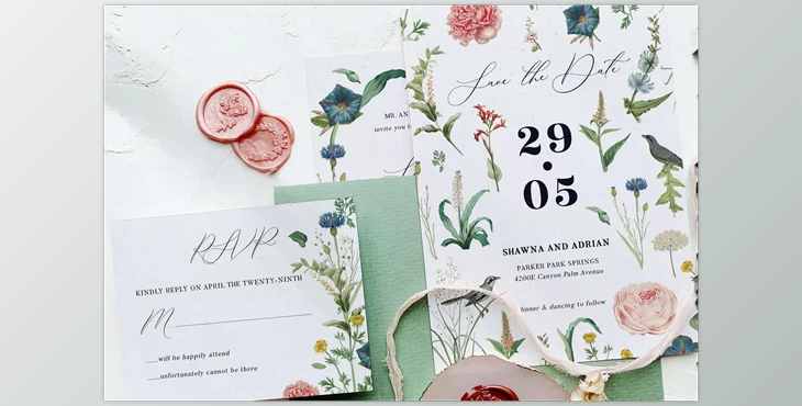 Download Secret Garden Wedding Suite - CreativeMarket 6777743