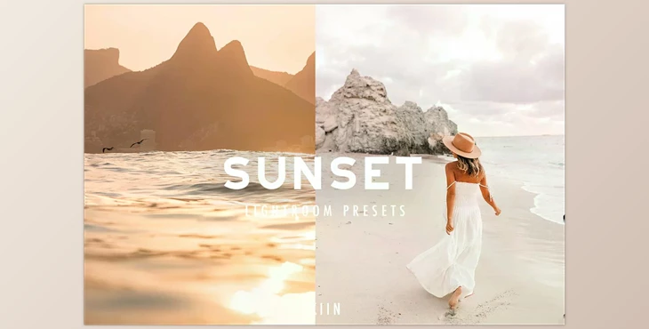 Download 10 SUNSET LIGHTROOM PRESETS CreativeMarket-6584265