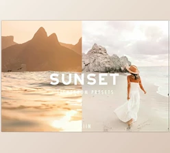 Download 10 SUNSET LIGHTROOM PRESETS CreativeMarket-6584265