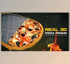 Download Real 3D Pizza Modern Promo (Videohive 34630592) - AE Project