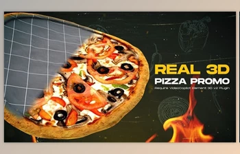 Download Real <span class='badge badge-warning'>3D</span> Pizza Modern <span class='badge badge-warning'>Promo</span> (Videohive 34630592) - AE Project