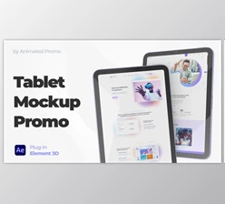 Download Pad Mini 3d Mockup – Tablet App Commercial (Videohive 35315038) - AE Project