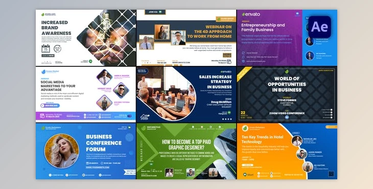 Download Conference Posters & Banners (Videohive 35196987) - AE Project