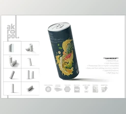 Download Can Mock Up CreativeMarket – 4887988
