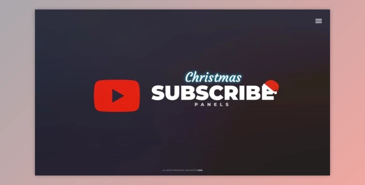 Download Subscribe Panels (Christmas) (Videohive 35260126) - PR Project