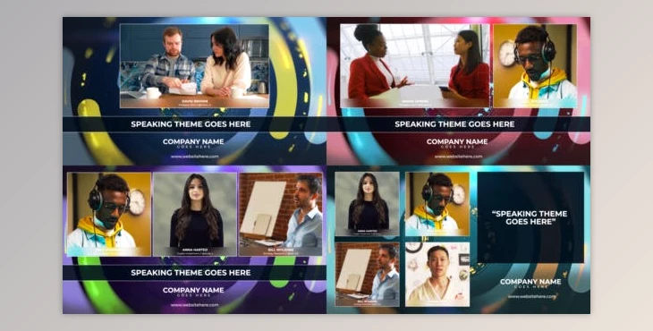 Download Video Interview, Conference, Display, Panels (VideoHive 33212860) - AE Project