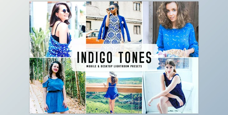 Download Indigo Tones Pro Lightroom Presets CreativeMarket – 6640961