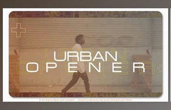 Download Urban <span class='badge badge-warning'>Opener</span> (Videohive 30505764) - AE Project