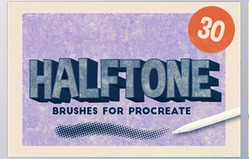 Download <span class='badge badge-warning'>HALFTONE</span> BRUSHES FOR PROCREATE <span class='badge badge-warning'>CreativeMarket</span> - 3628249