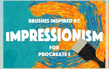 Download IMPRESSIONISM BRUSHES <span class='badge badge-warning'>PROCREATE</span> 5 CreativeMarket – 4435848