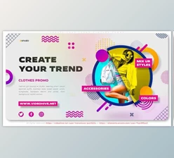 Download Create Your Trend Clothes Promo (VideoHive 35344272) - AE Project