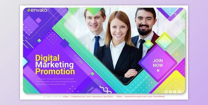 Download Digital Marketing Promo Slideshow (VideoHive 35336008) - AE Project