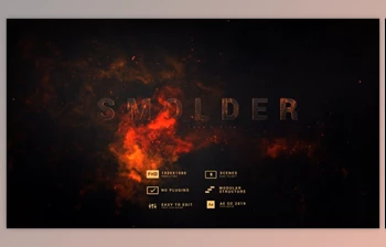 Download Smolder | <span class='badge badge-warning'>Fire</span> Titles (<span class='badge badge-warning'>VideoHive</span> 31443517) - AE <span class='badge badge-warning'>Project</span>