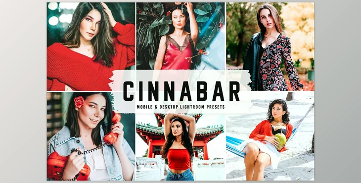 Download Cinnabar Pro Lightroom Presets CreativeMarket - 6622420