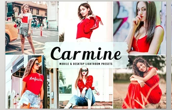 Download Carmine <span class='badge badge-warning'>Pro</span> <span class='badge badge-warning'>Lightroom</span> <span class='badge badge-warning'>Presets</span> CreativeMarket - 6622411