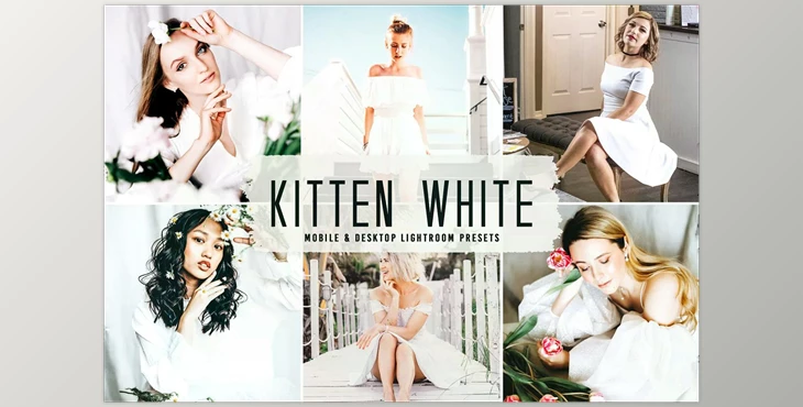 Download Kitten White Pro Lightroom Presets CreativeMarket - 6640980